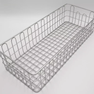 Kosz z drutu nierdzewnego